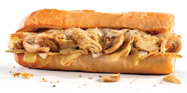 Grilled Artichoke sub