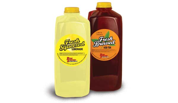 Half Gallon Jugs of Lemonade and tea
