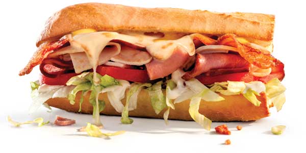 Grilled club sub
