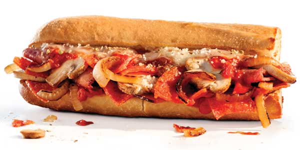 Pizza sub