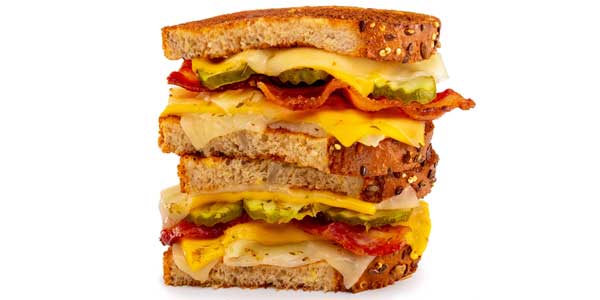 Handcrafted grilled sandwiches