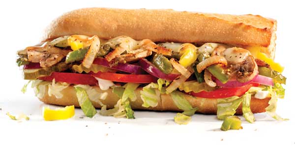 Grilled Veggie sub