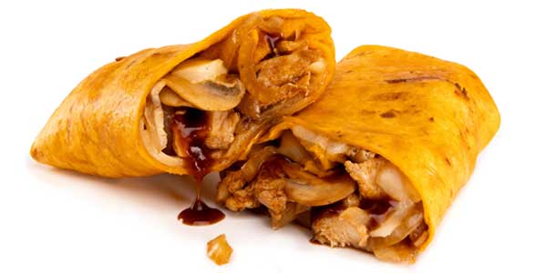 chicken teriyaki wrap
