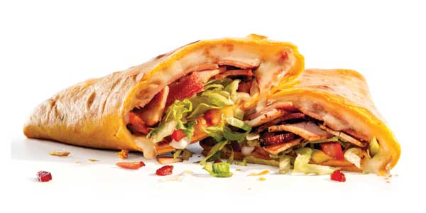 Grilled or cold Club Wrap